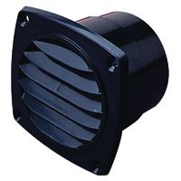HOSE VENT BLACK 3 IN
