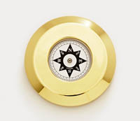 COMPASS CHART WEIGHT BRASS