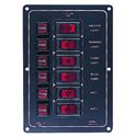 ALUM VERTICAL 6-SWITCH PANEL SD4221101