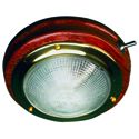 TEAK/BRASS DOME LIGHT 5-3/4 IN SD4001961