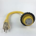 ADAPTER 15A PLUG TO 30A CONNECTOR