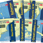 Waterway Guide Chesapeake Bay 2017  70th Anniversary Edition  Updated annually, the Waterway Guide Chesapeake Bay 2017 edition is the indispensable cruising companion for boaters exploring the Chesapeake Bay, the Delaware Bay and the Delmarva Atlantic coast from Cape May to Norfolk. The guide features mile-by-mile navigation information, aerial photography with marked routes, marina listings and locator charts, anchorage information and expanded "Goin' Ashore" articles on ports along the way. Helpful cruising data like GPS waypoints, detailed planning maps, distance charts and bridge tables help get cruisers there safely. Flexible spiral binding and heavy laminated covers with bookmarker flaps ensure durability and easy use in the cockpit and at the helm.  Spiral Cover, 8.5 x 10.5, 472pp