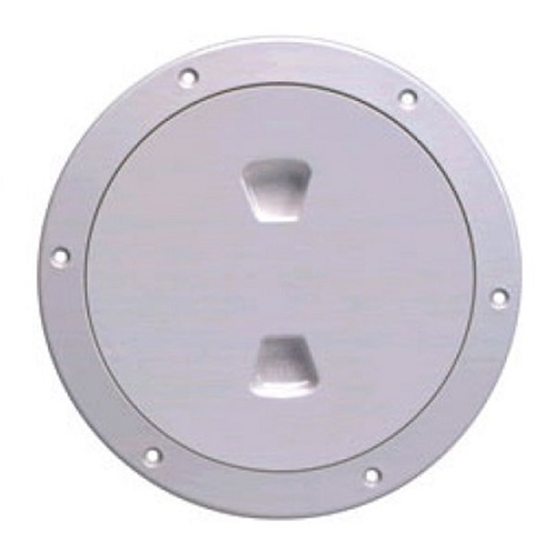 Beckson Deck Plate White 6IN