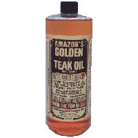 AMAZON'S GOLDEN TEAK OIL Qt