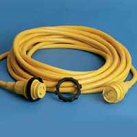 MARINCO 30 AMP 125V 50ft CORDSET YELLOW 50PCM2