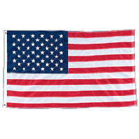 12in x 18in U.S. YACHT FLAG