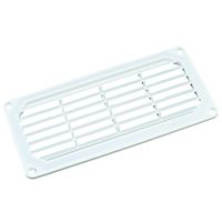 WHITE LOUVERED VENT 3 X 6-7/8IN SD337501
