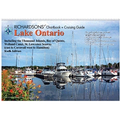 RICHARDSONS LAKE ONTARIO CHARTBOOK + CRUISING GUIDE, 6th Ed.