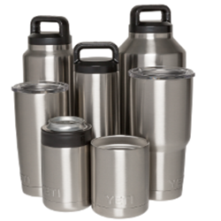 YETI STAINLESS STEEL RAMBLER SERIES