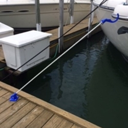 Dock Line Caddy - Dock Mount